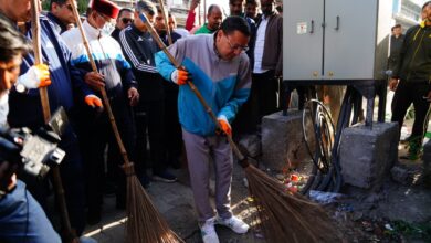 सीएम धामी ने “स्वेच्छा से स्वच्छता” कार्यक्रम में प्रतिभाग कर प्रदेशवासियों को स्वच्छता के प्रति जागरूक रहने का संदेश दिया सीएम धामी ने “स्वेच्छा से स्वच्छता” कार्यक्रम में प्रतिभाग कर प्रदेशवासियों को स्वच्छता के प्रति जागरूक रहने का संदेश दिया