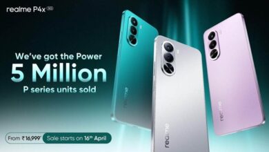 7000mAh बैटरी के साथ realme P4x 5G पर 16 अप्रैल से विशेष ऑफर्स, कीमत 16,999 से शुरू