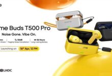 realme Buds T500 Pro 2599 में लॉन्च – फ्लैगशिप साउंड, दमदार ANC और यूनिक कैंडी-इंस्पायर्ड डिज़ाइन के साथ