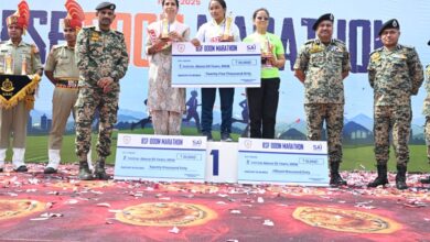 सीमा सुरक्षा बल द्वारा देहरादून में भव्य हाफ मैराथन का शानदार समापन