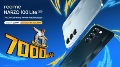 realme NARZO 100 Lite 5G 12499 की शुरुआती कीमत के साथ सेगमेंट-लीडिंग 7000mAh टाइटन बैटरी के साथ बिक्री के लिए उपलब्ध