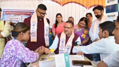 स्वास्थ्य शिविर समाज के कमजोर वर्गों को बेहतर स्वास्थ्य सुविधाएं उपलब्ध कराने में निभाते है अहम भूमिका  : कैबिनेट मंत्री गणेश जोशी