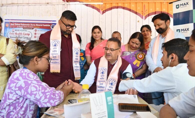 स्वास्थ्य शिविर समाज के कमजोर वर्गों को बेहतर स्वास्थ्य सुविधाएं उपलब्ध कराने में निभाते है अहम भूमिका  : कैबिनेट मंत्री गणेश जोशी