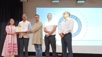 सी व्यू सेवा ट्रस्ट ने अपना स्थापना दिवस बड़ी धूमधाम से मनाया, दृष्टि बाधित बालिकाओं वैष्णवी थापा, मायरा वेद ने प्रस्तुत किए अपने मधुर गीत