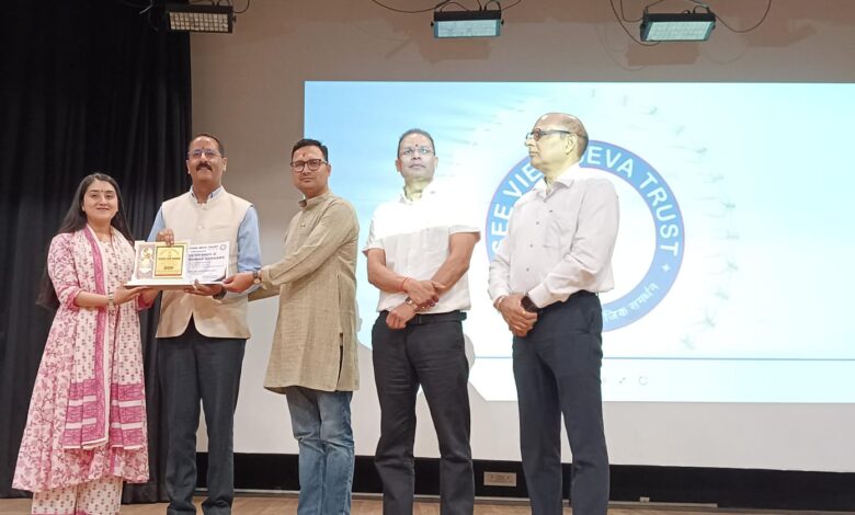 सी व्यू सेवा ट्रस्ट ने अपना स्थापना दिवस बड़ी धूमधाम से मनाया, दृष्टि बाधित बालिकाओं वैष्णवी थापा, मायरा वेद ने प्रस्तुत किए अपने मधुर गीत