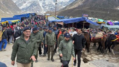 केदारनाथ यात्रा: एसपी रुद्रप्रयाग का पैदल निरीक्षण, सुरक्षा व्यवस्था का लिया जायजा