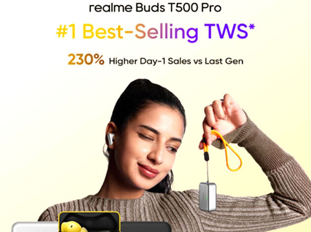 realme Buds T500 Pro ने 230% अधिक Day-1 बिक्री के साथ एक नया बेंचमार्क स्थापित किया