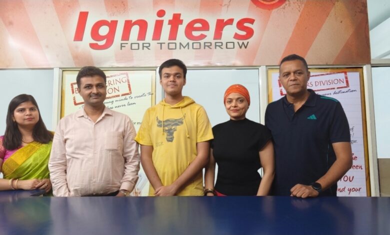 “इग्नाइटर्स फॉर टुमॉरो” के छात्र शौर्य ने JEE Main 2026 B.Arch परीक्षा में AIR 129 प्राप्त किया