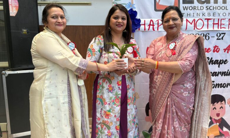 मदर्स डे पर एडिफाई वर्ल्ड स्कूल में विशेष कार्यक्रम आयोजित
