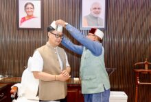 खजान दास ने नई दिल्ली में अल्पसंख्यक कार्य मंत्रालय के केंद्रीय मंत्री किरण रिजिजू से शिष्टाचार भेंट कर कई ‌विषयों पर विस्तृत चर्चा की