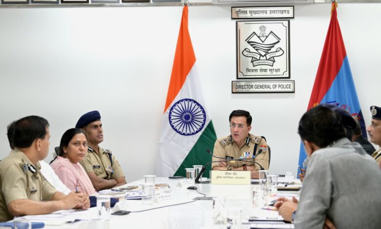 “ऑपरेशन प्रहार”- पुलिस महानिदेशक की हाईलेवल समीक्षा: अपराधियों और आसामाजिक तत्वों के विरुद्ध जारी रहेगा अभियान