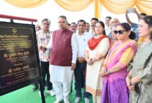 कैबिनेट मंत्री गणेश जोशी ने देहरादून में सप्लाई-क़िमाड़ी मोटर मार्ग के चौड़ीकरण का शिलान्यास किया