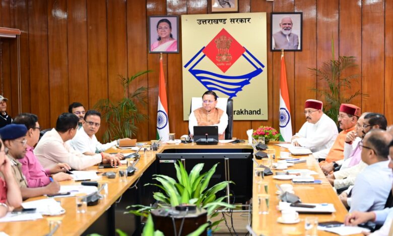 चारधाम यात्रा प्रबंधन का मूल मंत्र हो ‘सुरक्षित यात्रा, सुगम दर्शन और सतत संवाद‘: मुख्यमंत्री