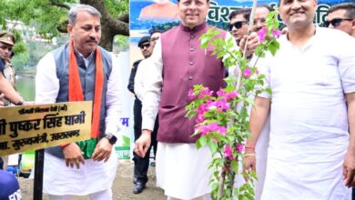भीमताल झील के सौंदर्यीकरण के लिए झील के किनारे लगाए जाएंगे बोगनबेलिया के पौधे, मुख्यमंत्रीधामी ने की पौधारोपण की शुरुआत