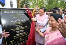 एचआरडीए द्वारा नवनिर्मित स्पोर्ट्स कॉम्पलेक्स का मुख्यमंत्री धामी ने किया लोकार्पण