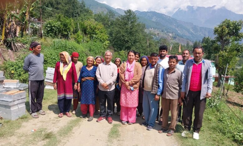 43 किसानों को मिला मधुमक्खी के साथ बाक्स 43 किसानों को मिला मधुमक्खी के साथ बाक्स