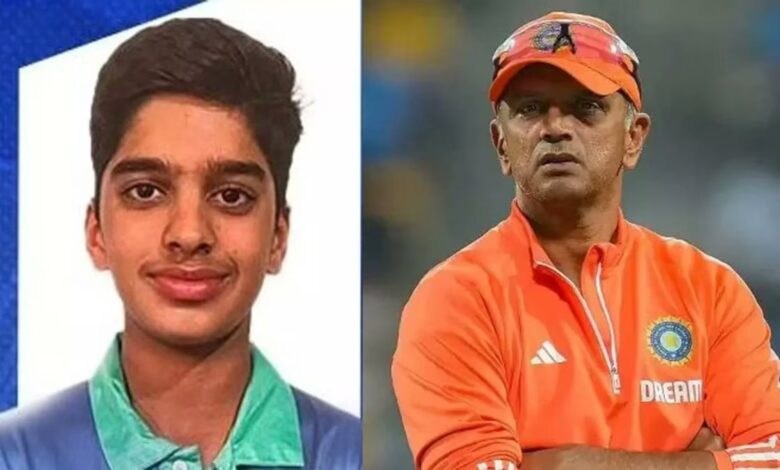 श्रीलंका में वनडे सीरीज़ के लिए द्रविड़ के बेटे अन्वय का भारत अंडर-19 टीम में चयन श्रीलंका में वनडे सीरीज़ के लिए द्रविड़ के बेटे अन्वय का भारत अंडर-19 टीम में चयन