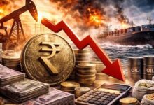 रुपया 60 पैसे टूटा, फिर 96 प्रति डॉलर के करीब रुपया 60 पैसे टूटा, फिर 96 प्रति डॉलर के करीब