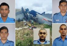 वायु सेना का मालवाहक विमान दुर्घटनाग्रस्त, पांच वायुसेना कर्मी शहीद