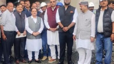 केंद्रीय मंत्री जे.पी. नड्डा ने एसपीएस कंस्ट्रक्शंस द्वारा निर्माणाधीन शिमला बाईपास परियोजना की प्रगति का किया अवलोकन