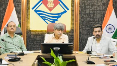 आपदा प्रबंधन पर फोकस प्रमुख सचिव ने जलभराव, भूस्खलन और बाढ़ सुरक्षा कार्यों की प्रगति परखी; कार्लीगाड मझाड़ा पुनर्वास कार्यों का किया निरीक्षण आपदा प्रबंधन पर फोकस प्रमुख सचिव ने जलभराव, भूस्खलन और बाढ़ सुरक्षा कार्यों की प्रगति परखी; कार्लीगाड मझाड़ा पुनर्वास कार्यों का किया निरीक्षण