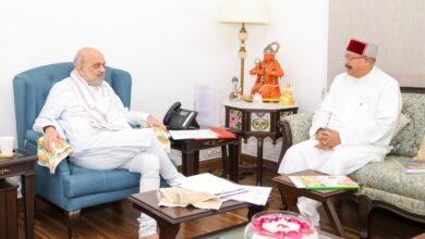 महाराज ने गृहमंत्री अमित शाह से की शिष्टाचार भेंट, ट्राइपॉड और आईसीपी बनबसा को जोड़ने वाली एप्रोच रोड को लेकर हुई विस्तृत चर्चा