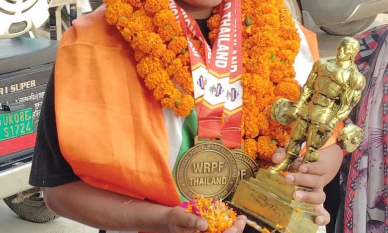 थाईलैंड में चमकी चमोली की मुन्नी देवी, जीते दो स्वर्ण पदक