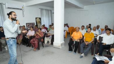 अंतर्राष्ट्रीय योग दिवस पर किया गया प्रेरणादायक कार्यक्रम का आयोजन