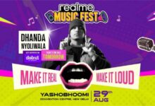 999 से शुरू होने वाले अर्ली बर्ड टिकट्स के साथ realme Music Fest 2026 ने Dhanda Nyoliwala को पहले कलाकार के रूप में घोषित किया 999 से शुरू होने वाले अर्ली बर्ड टिकट्स के साथ realme Music Fest 2026 ने Dhanda Nyoliwala को पहले कलाकार के रूप में घोषित किया