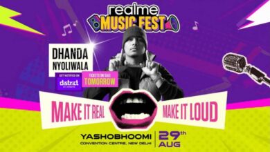 999 से शुरू होने वाले अर्ली बर्ड टिकट्स के साथ realme Music Fest 2026 ने Dhanda Nyoliwala को पहले कलाकार के रूप में घोषित किया
