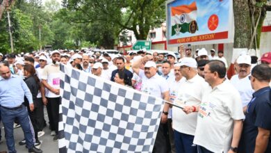 मुख्यमंत्री और सैनिक कल्याण मंत्री ने रन फॉर कारगिल हीरोज’ मैराथॉन का किया फ्लैग ऑफ मुख्यमंत्री और सैनिक कल्याण मंत्री ने रन फॉर कारगिल हीरोज’ मैराथॉन का किया फ्लैग ऑफ