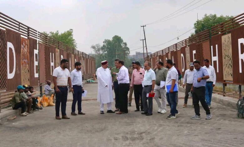 टौंस नदी पर बने पुल के एप्रोच मार्ग धंसने का लोनिवि मंत्री ने लिया संज्ञान