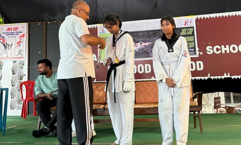 ओलंपस हाई की शिया शर्मा ने ताइक्वांडो चैम्पियनशिप में जीता स्वर्ण पदक