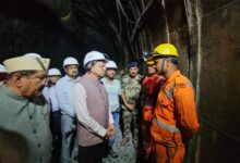 मुख्यमंत्री धामी ने टीएचडीसी टनल हादसे का किया स्थलीय निरीक्षण, रेस्क्यू अभियान का लिया जायजा