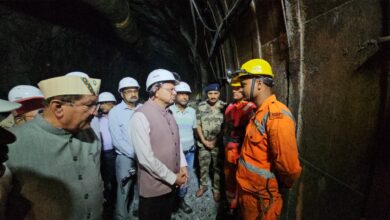 मुख्यमंत्री धामी ने टीएचडीसी टनल हादसे का किया स्थलीय निरीक्षण, रेस्क्यू अभियान का लिया जायजा मुख्यमंत्री धामी ने टीएचडीसी टनल हादसे का किया स्थलीय निरीक्षण, रेस्क्यू अभियान का लिया जायजा