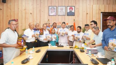 मुख्यमंत्री ने उत्तराखण्ड क्षत्रिय कल्याण समिति की वेबसाइट एवं क्षत्रिय जागरण स्मारिका का किया विमोचन