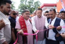 मुख्यमंत्री ने नव निर्मित 120 मीटर स्पान डबल लेन आर सी सी कंक्रीट सेतु का लोकार्पण किया मुख्यमंत्री ने नव निर्मित 120 मीटर स्पान डबल लेन आर सी सी कंक्रीट सेतु का लोकार्पण किया