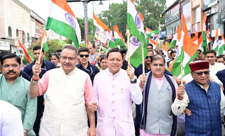 मुख्यमंत्री ने प्रदेशवासियों से स्वतंत्रता दिवस पर अपने घरों में तिरंगा फहराने का किया आवाह्न