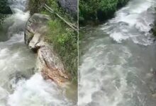 घास लेने गई महिला का पैर फिसला, उफनते गदेरे में बहने से मौत