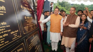 मुख्यमंत्री धामी ने किया मसूरी विधानसभा में विभिन्न विकास योजनाओं का लोकार्पण-शिलान्यास