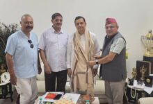 पैनखण्डा जिला चमोली की विभिन्न क्षेत्रीय मांगो के सम्बन्ध में सांसद बलूनी को ज्ञापन सौंपा पैनखण्डा जिला चमोली की विभिन्न क्षेत्रीय मांगो के सम्बन्ध में सांसद बलूनी को ज्ञापन सौंपा