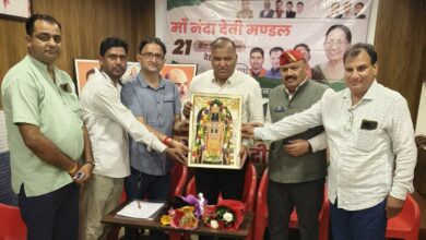 बूथ सशक्तिकरण अभियान को लेकर माँ नंदा देवी मंडल की महत्वपूर्ण बैठक आयोजित