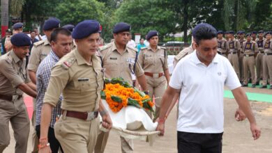 दिवंगत बालम सिंह राणा के पार्थिव शरीर को पूरे राजकीय सम्मान के साथ दी अंतिम विदाई
