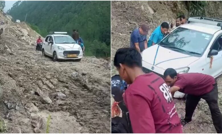 चमोली थराली में आफत वाली बारिश चमोली थराली में आफत वाली बारिश