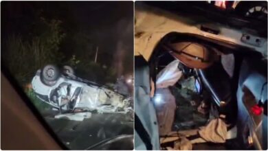 हरिद्वार-दिल्ली हाईवे पर डिवाइडर से टकराई कार हरिद्वार-दिल्ली हाईवे पर डिवाइडर से टकराई कार