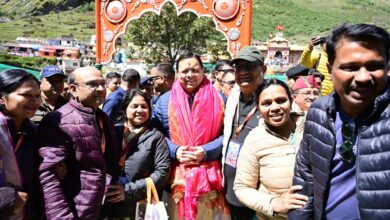 श्री बदरीनाथ धाम में मुख्यमंत्री ने की पूजा-अर्चना, मास्टर प्लान के कार्यों का लिया जायजा