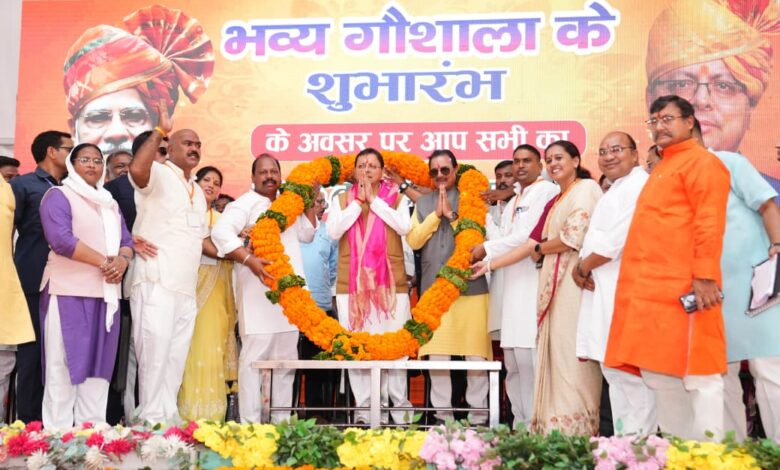 प्रदेश में 16 हजार से अधिक निराश्रित गोवंश को गौ सदनों के माध्यम से दिया जा रहा सुरक्षित आश्रय : मुख्यमंत्री