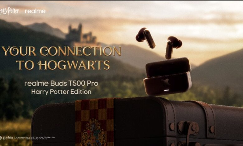 realme, 21 सितंबर को realme 16 Pro Harry Potter Edition के साथ लॉन्च करेगा realme Buds T500 Pro Harry Potter Edition realme, 21 सितंबर को realme 16 Pro Harry Potter Edition के साथ लॉन्च करेगा realme Buds T500 Pro Harry Potter Edition