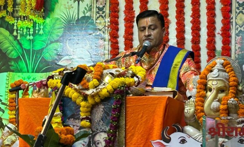 धर्म के मार्ग पर चलकर ही समाज और राष्ट्र का कल्याण संभव : आचार्य अरुण सती