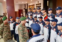 भारतीय सेना की कोर ऑफ़ इंजीनियर्स के माउंट त्रिशूल पर्वतारोहण अभियान को हरी झंडी भारतीय सेना की कोर ऑफ़ इंजीनियर्स के माउंट त्रिशूल पर्वतारोहण अभियान को हरी झंडी